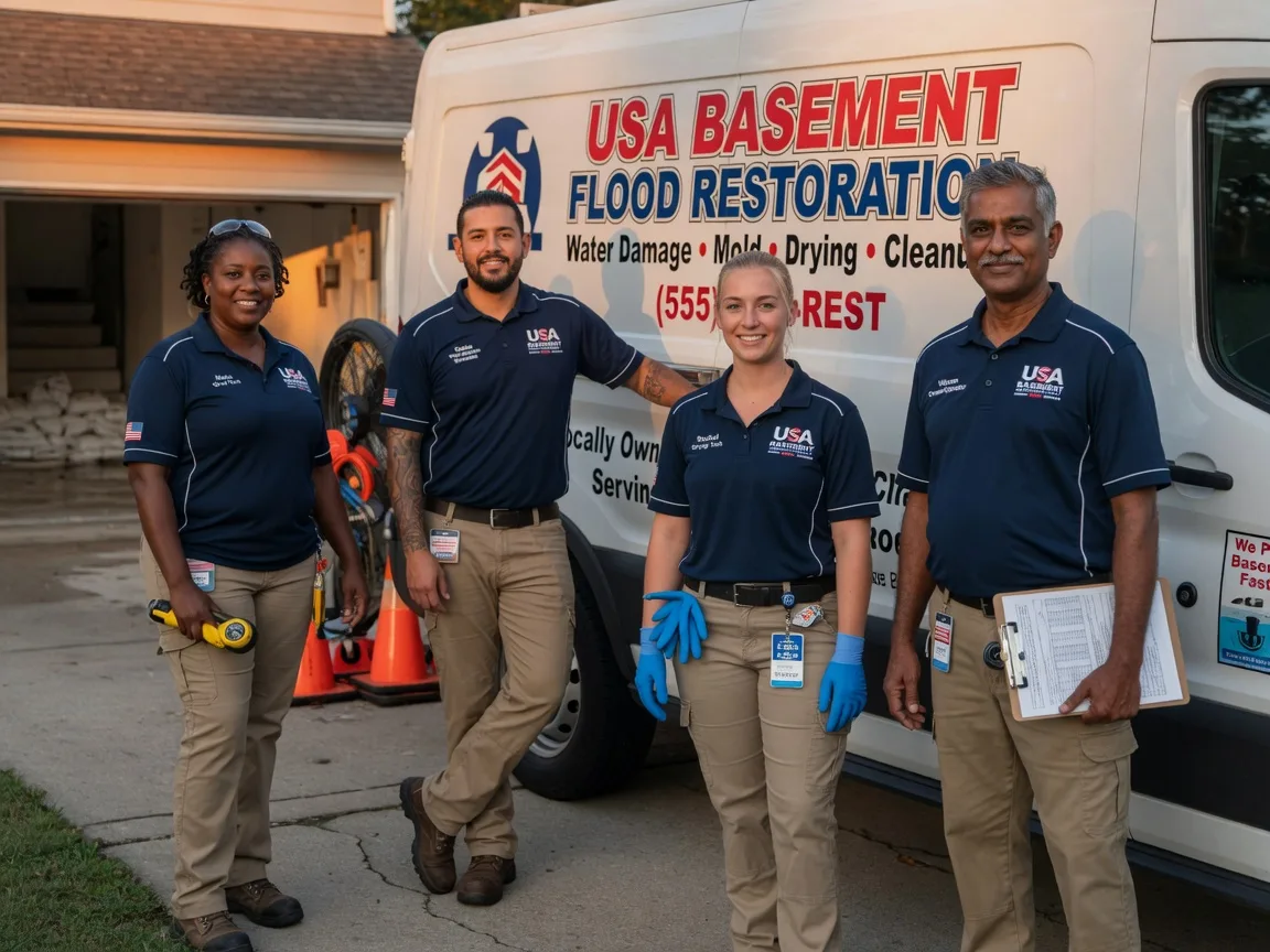 Basement Flood Cleanup company in Conrath, WI