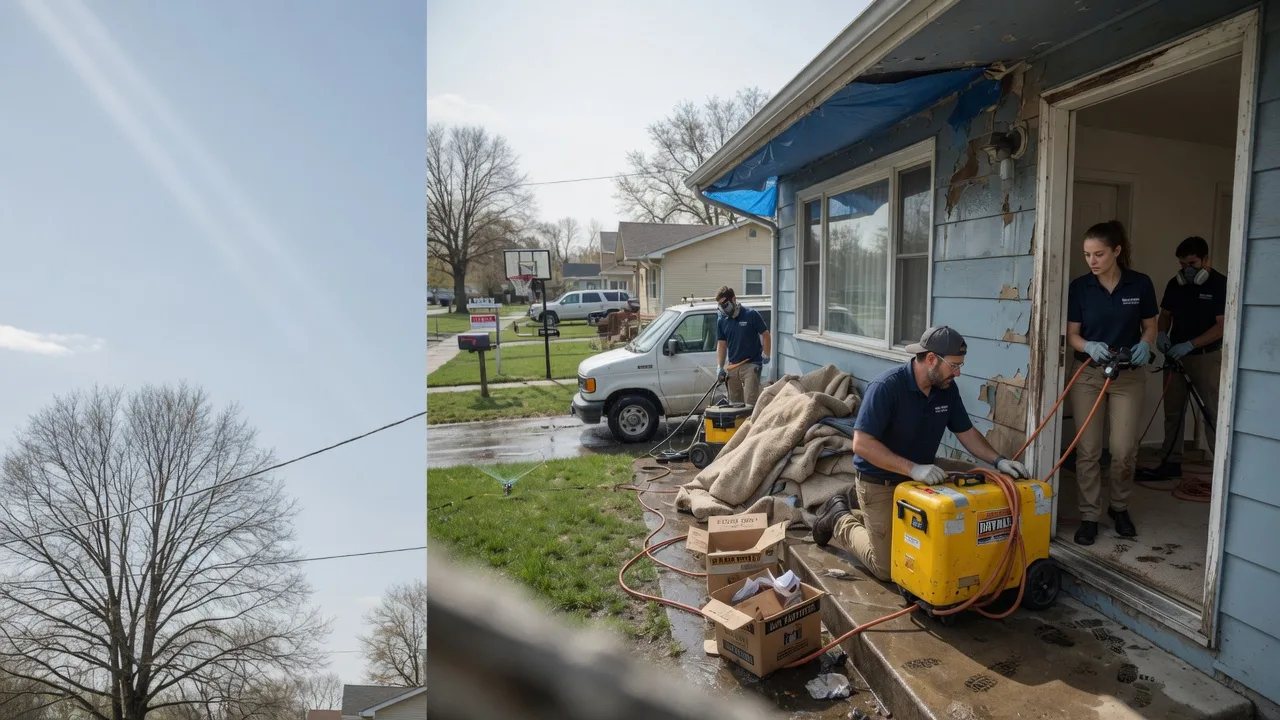 Basement Flood Cleanup in Conrath, WI near me